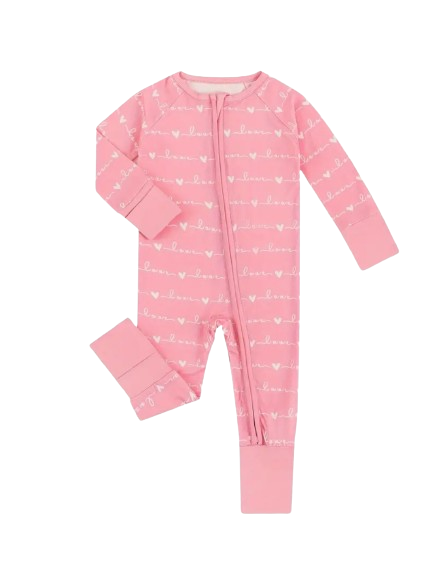 BBKB pink love bamboo sleeper