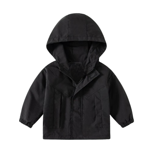 Liam hooded spring coat