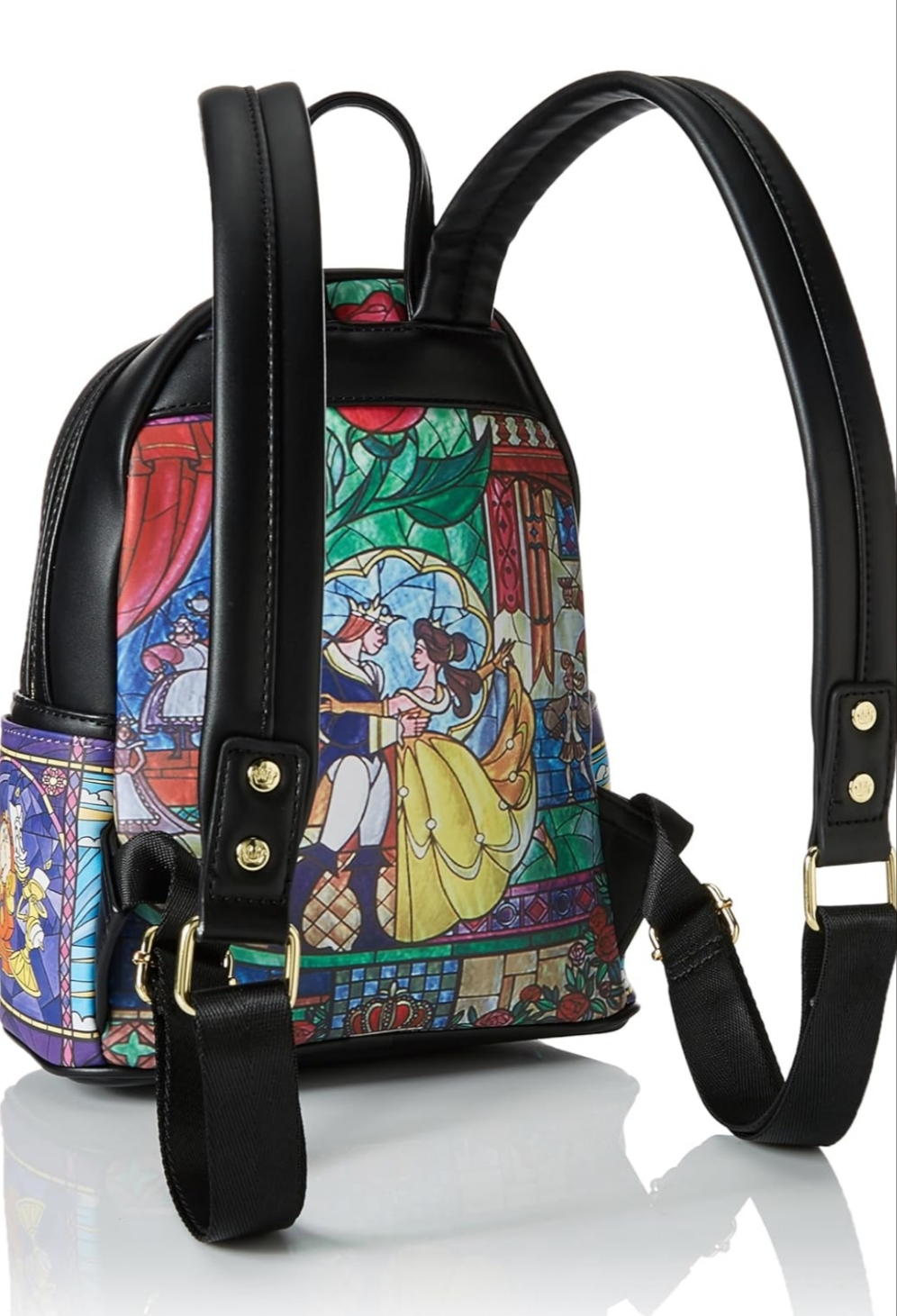 Loungefly Disney Princess Castle Series Belle Mini Backpack