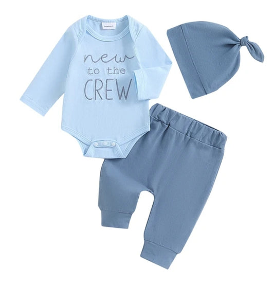 New to the crew newborn set