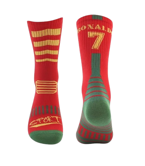 Soccer player socks