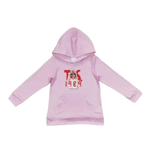 Pink Hooded 1989 TS sweater