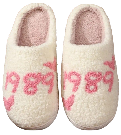 1989 Taylor swift slippers